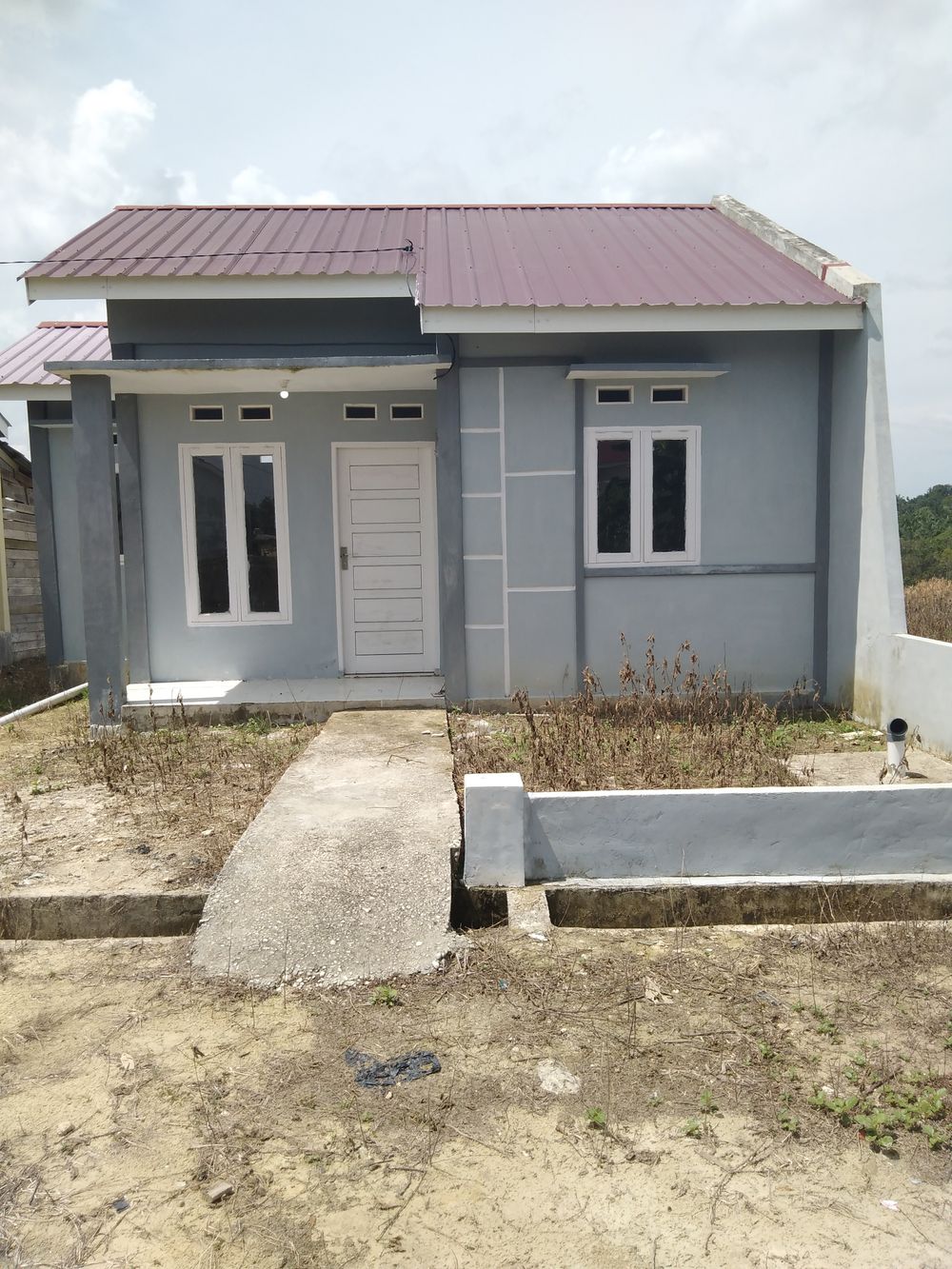 foto contoh rumah perumahan Budi Mulya Asri