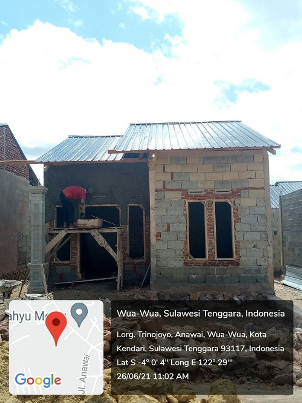 foto contoh rumah perumahan PRADANA RESIDENCE VII