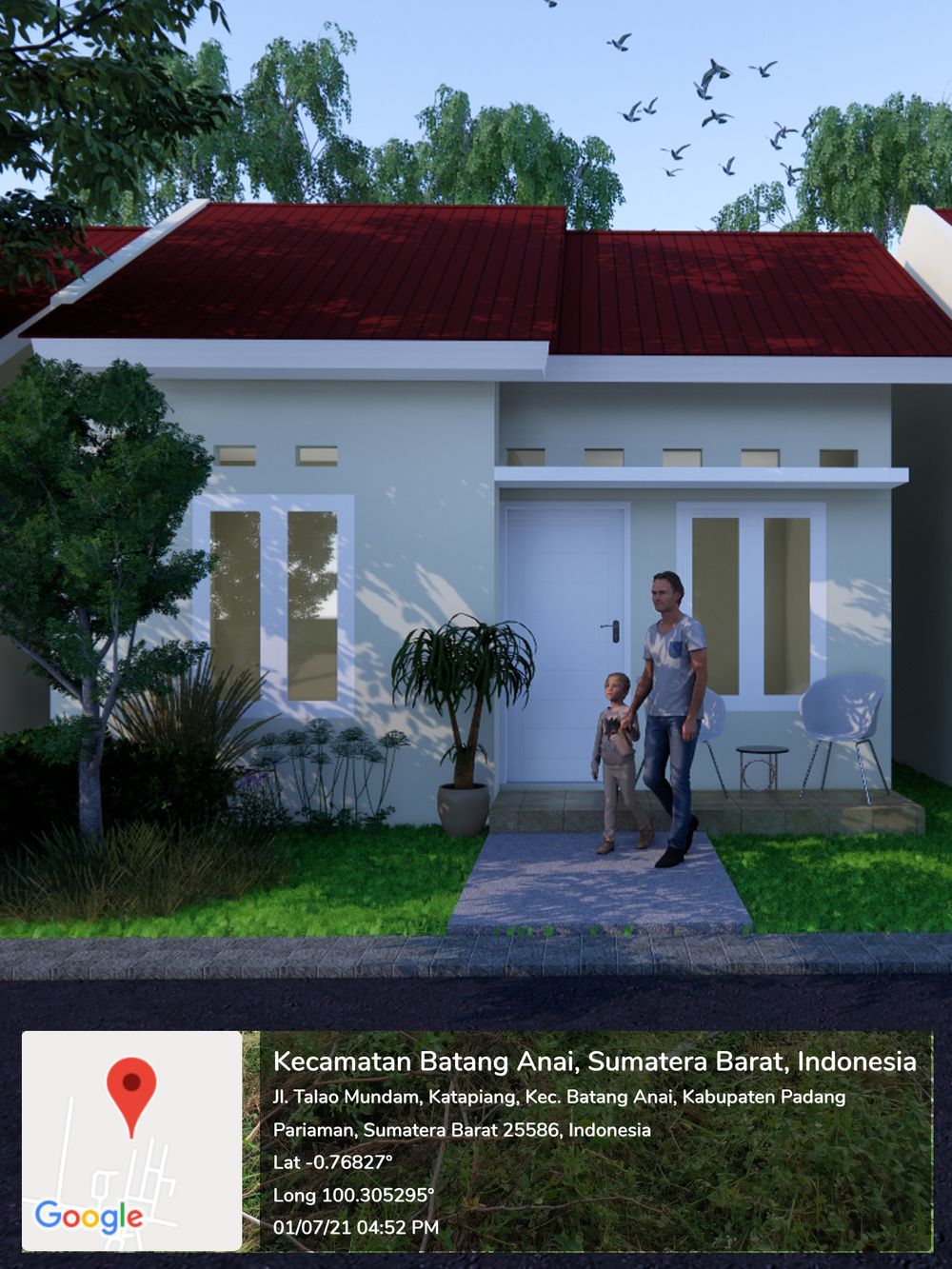 foto contoh rumah perumahan ARFEN RESIDENCE II