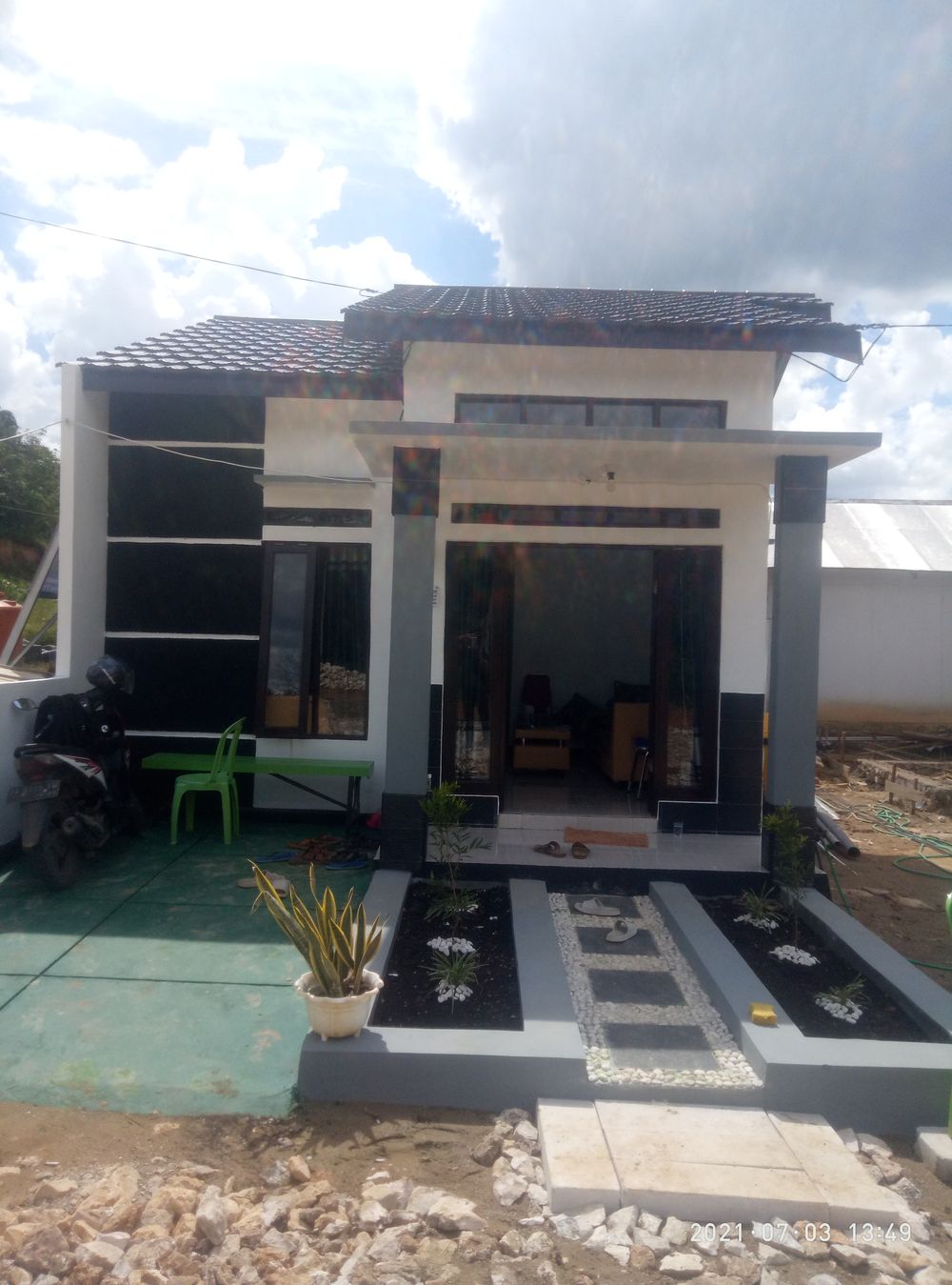 foto contoh rumah perumahan Balai Pangeran Residence Balangan