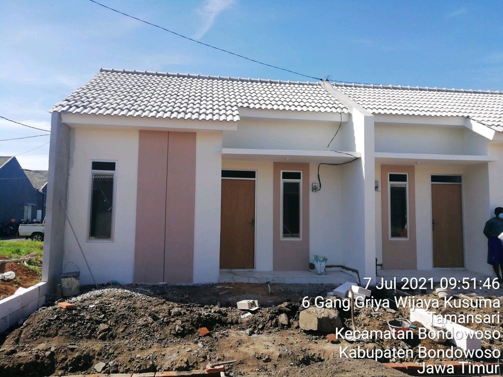 foto contoh rumah perumahan Cluster Wijaya Kusuma Tahap 2