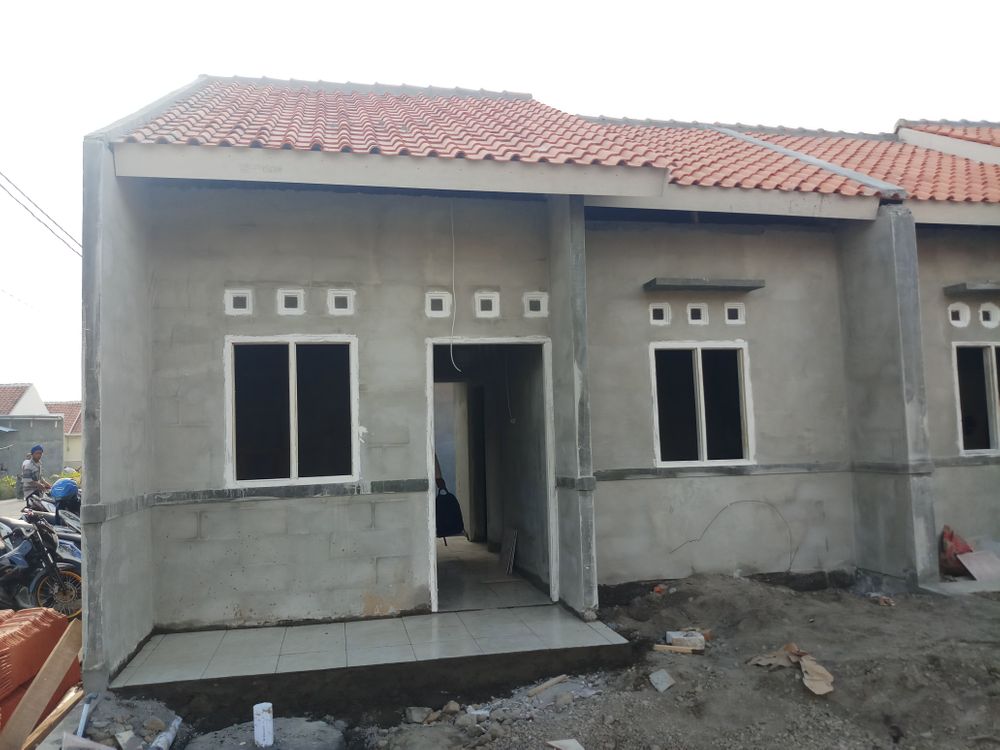 foto contoh rumah perumahan ALFA RESIDENCE 4 TAHAP II