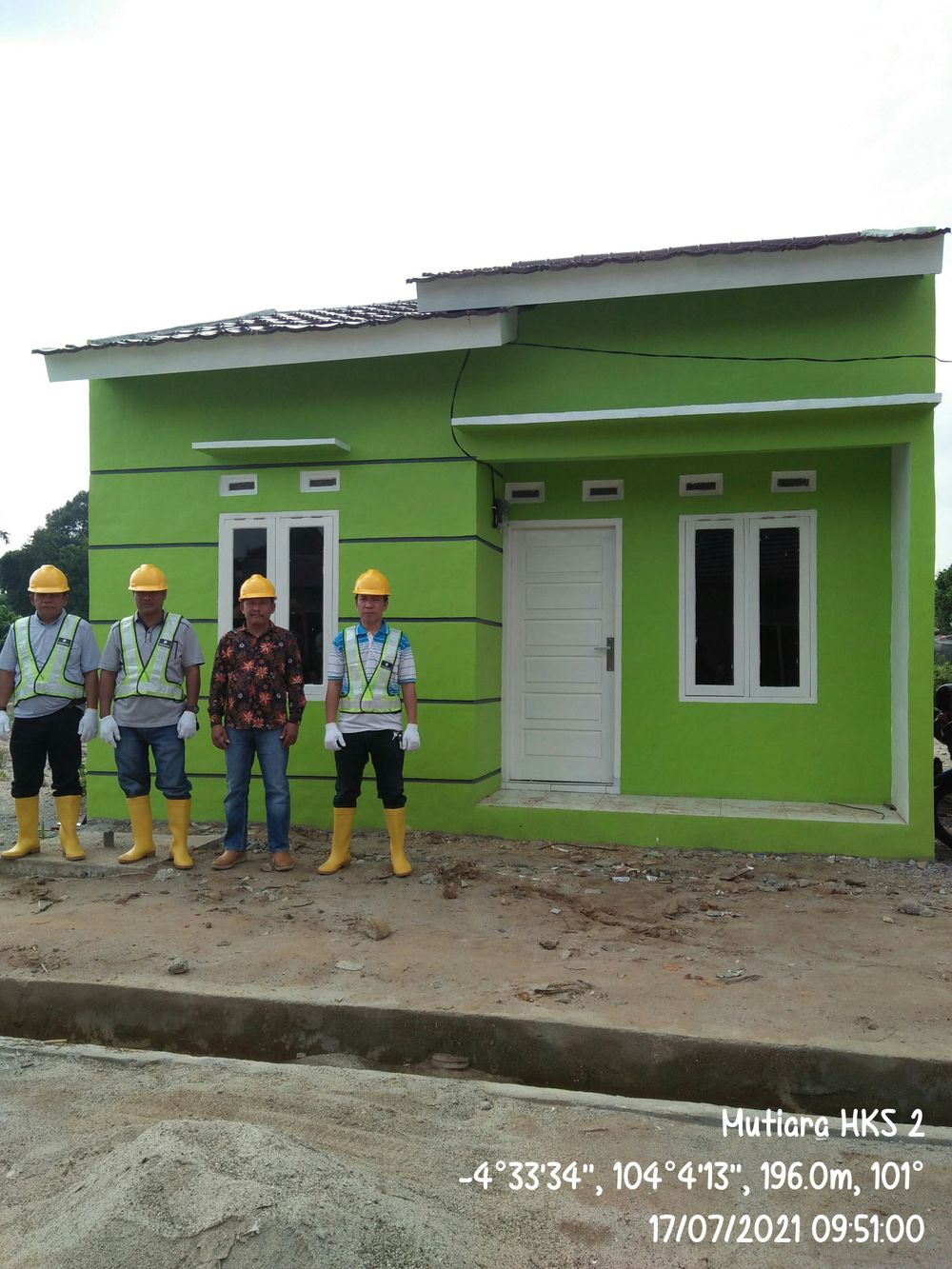 foto contoh rumah perumahan Perumahan Mutiara HKS 2