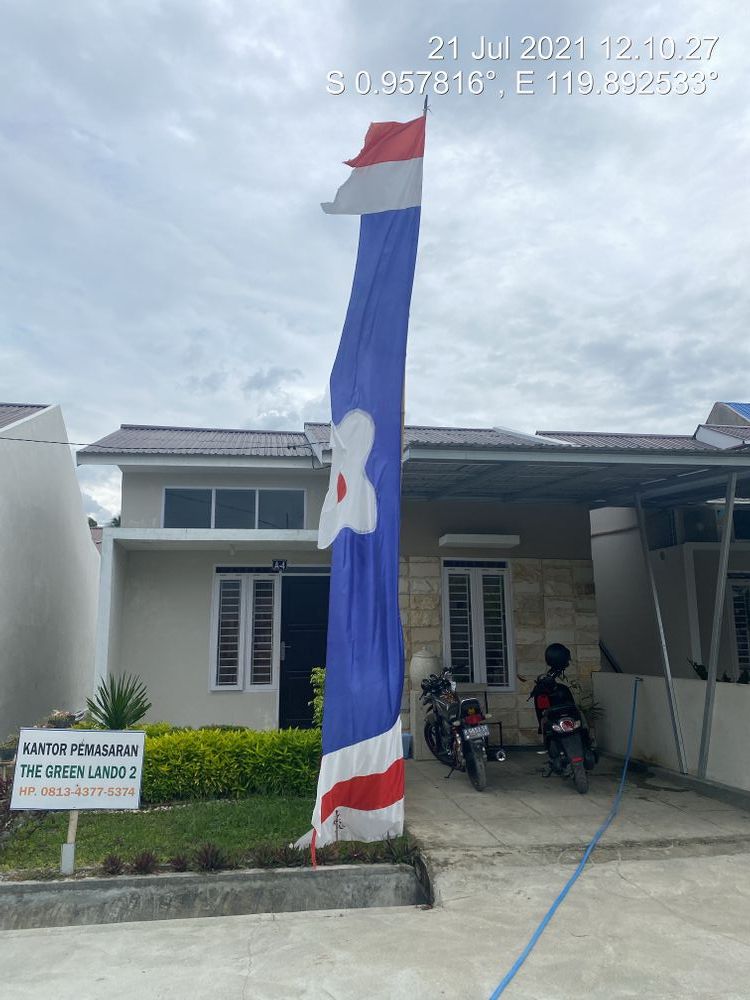 foto contoh rumah perumahan THE GREEN LANDO 2 TAHAP 2
