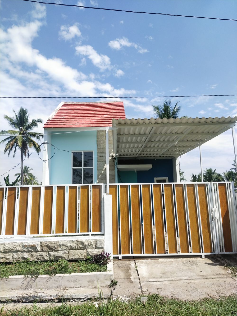 foto contoh rumah perumahan Grand residence panti 2