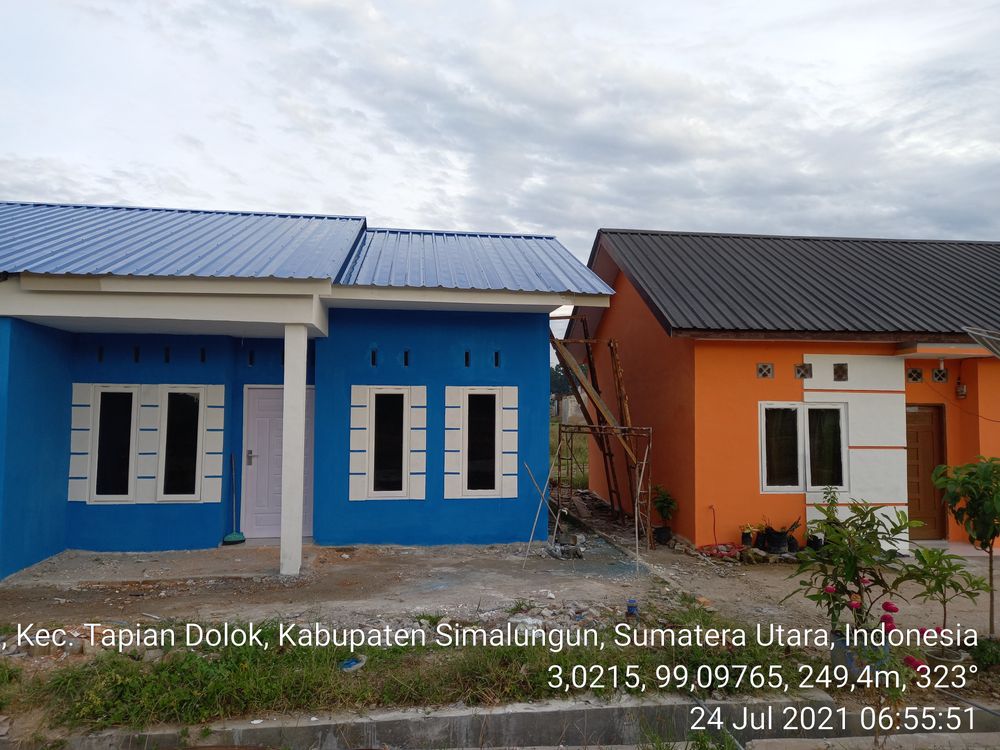 foto contoh rumah perumahan Perumahan Nagori Kahean Indah
