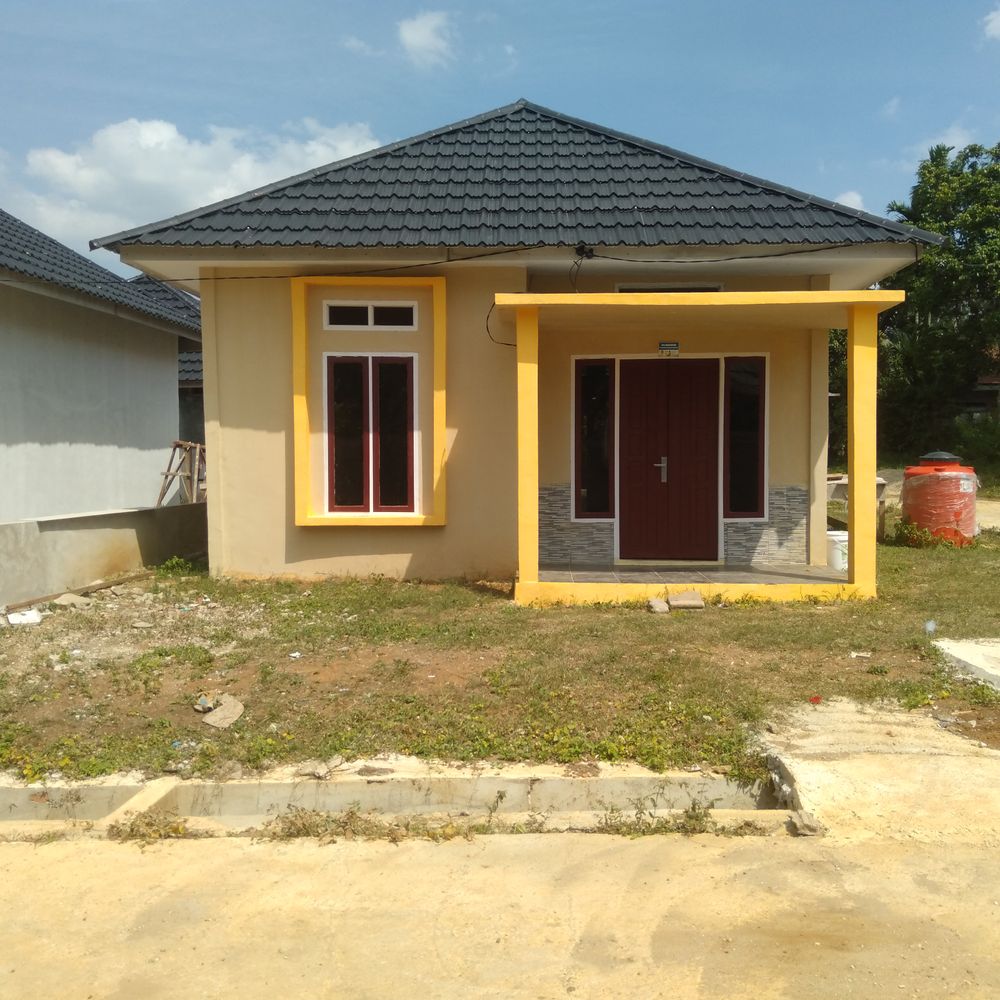 foto contoh rumah perumahan PERUMAHAN BATANG KERANTAI