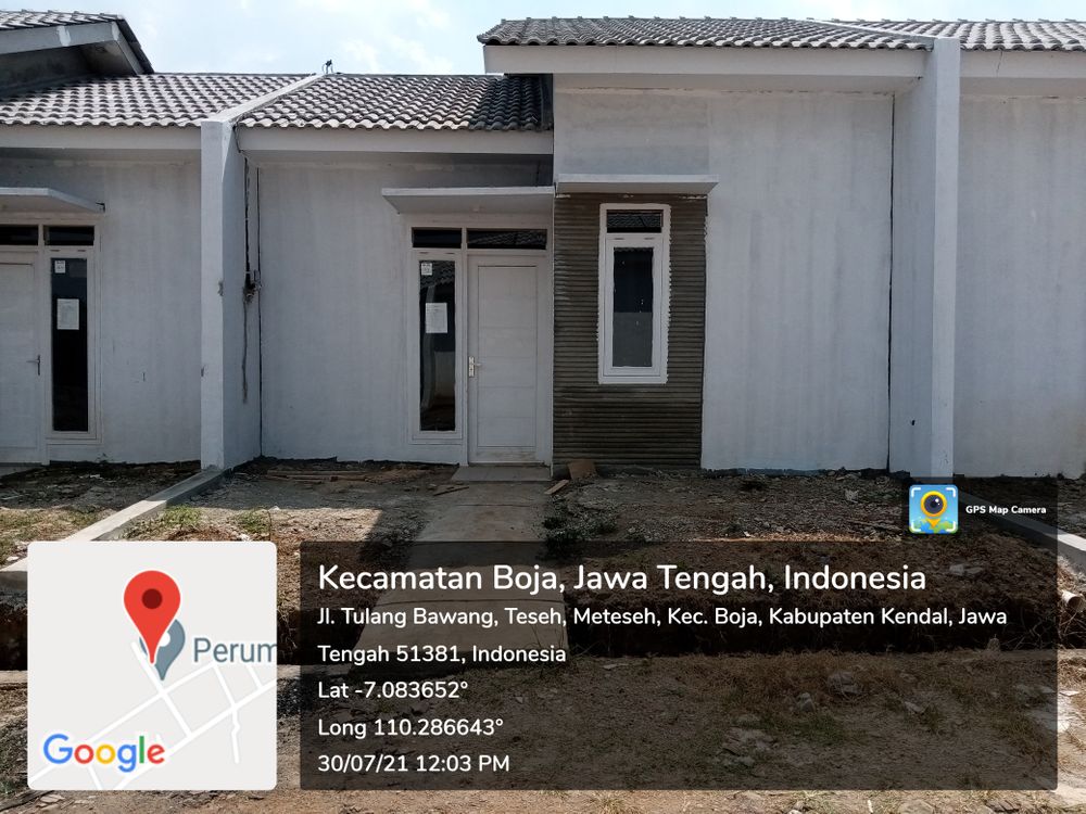 foto contoh rumah perumahan Perumahan Taman Aster