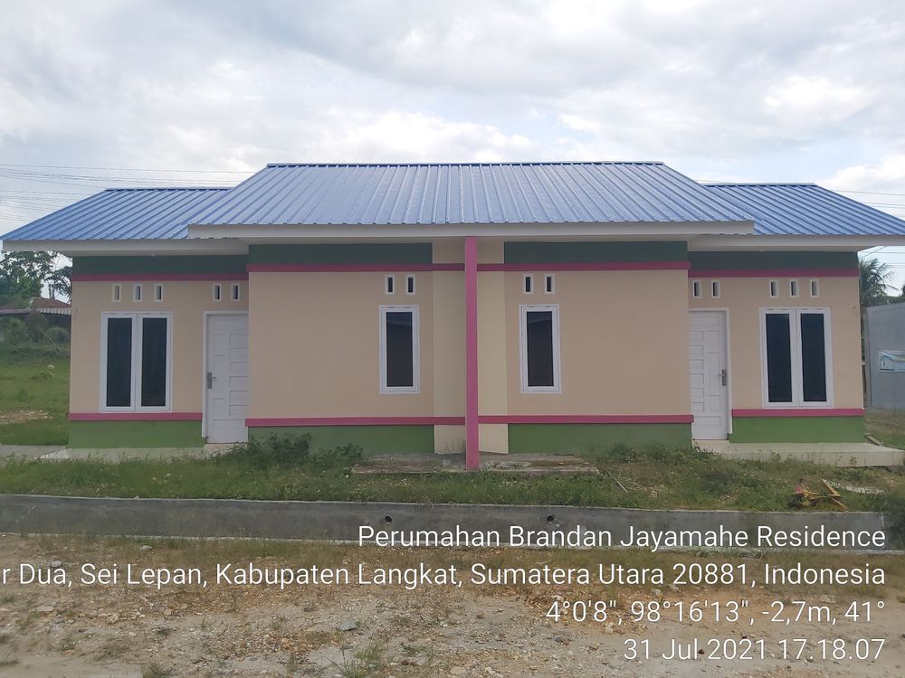 foto contoh rumah perumahan BRANDAN JAYAMAHE RESIDENCE