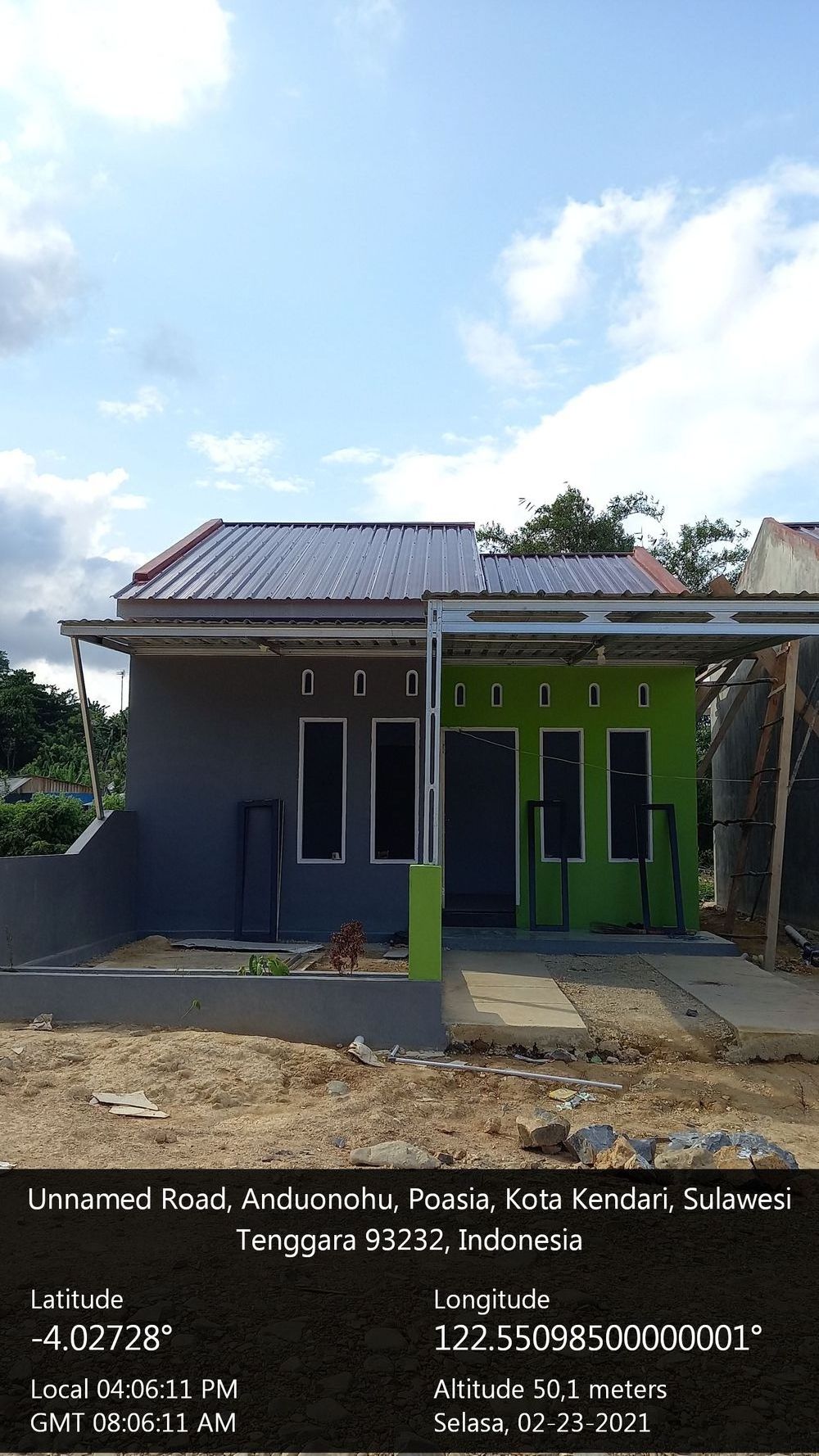 foto contoh rumah perumahan BUKIT MADANI PERMAI
