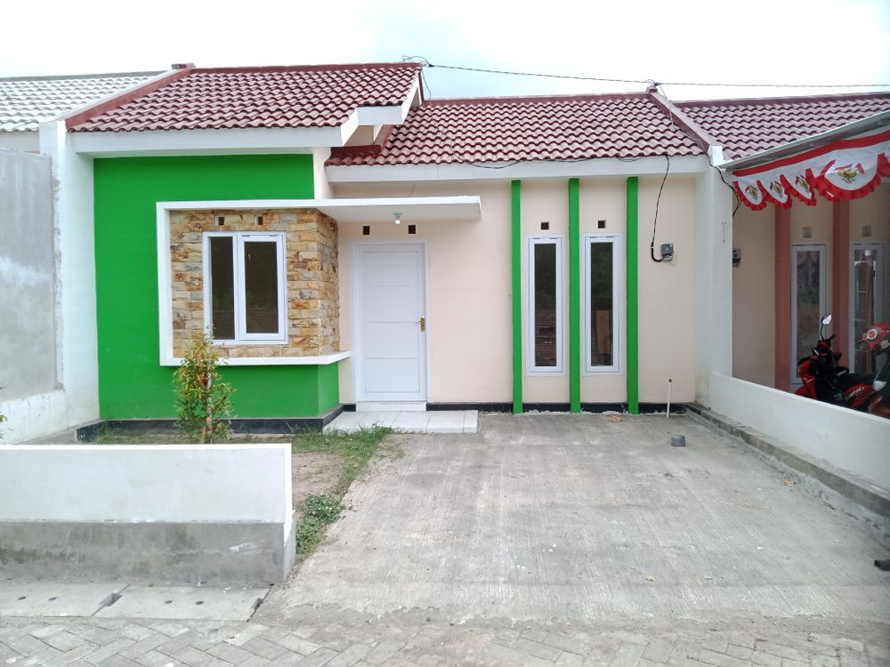 foto contoh rumah perumahan Cluster Seroja