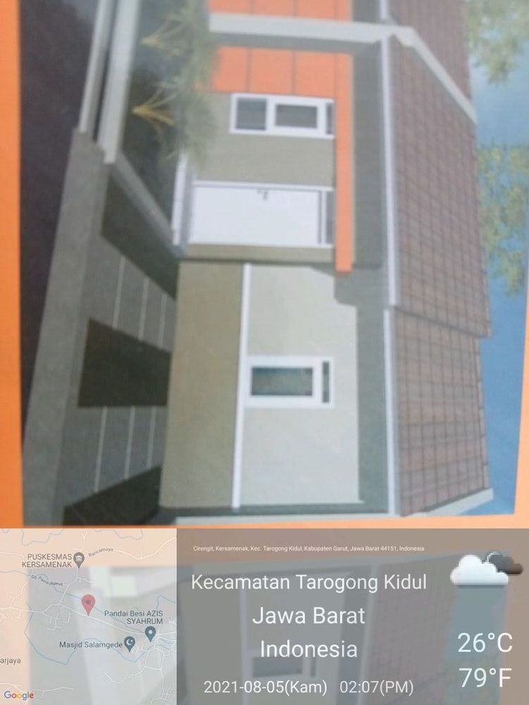 foto contoh rumah perumahan Pondok Indah Kersamenak