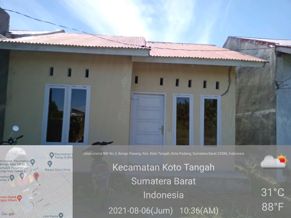 foto contoh rumah perumahan Aries Reisky Permai