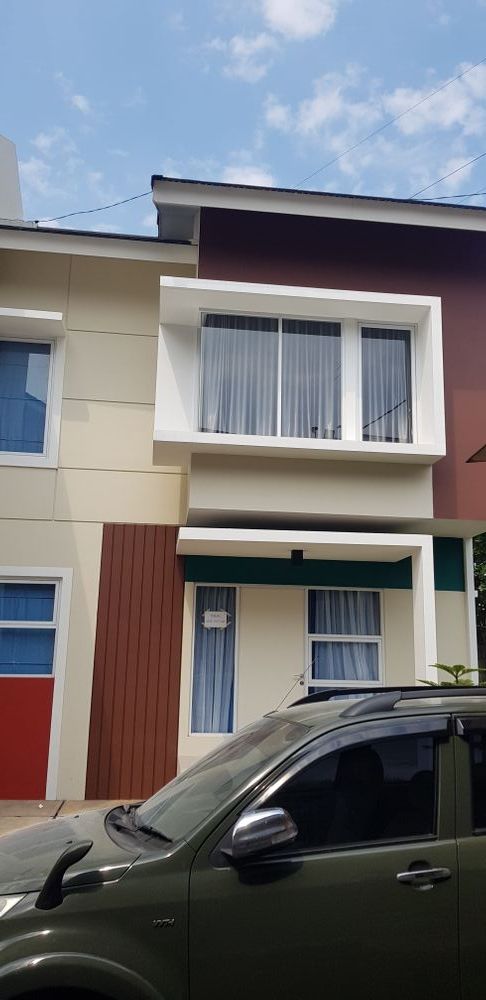 foto contoh rumah perumahan Serpong Green Park 2