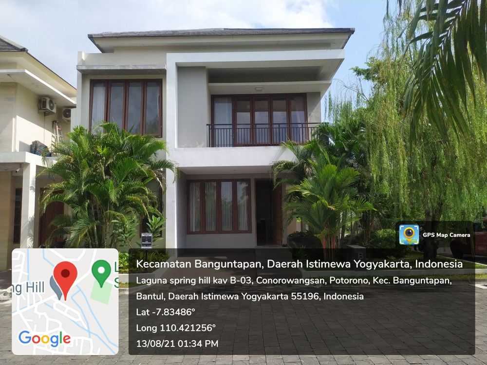 foto contoh rumah perumahan Laguna Spring Hill