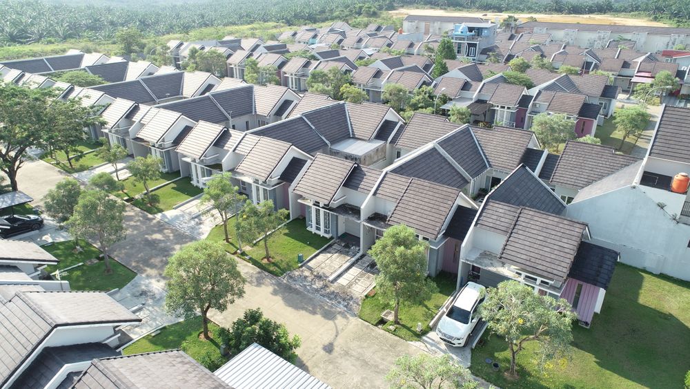 foto contoh rumah perumahan CitraRaya City Cluster Terrace Hill