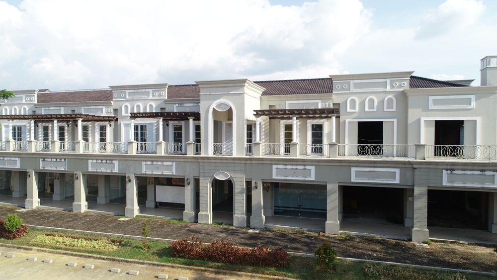 foto contoh rumah perumahan CitraRaya City Cluster Terrace Avenue
