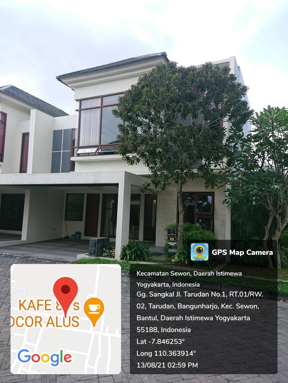 foto contoh rumah perumahan Laguna Spring Resort