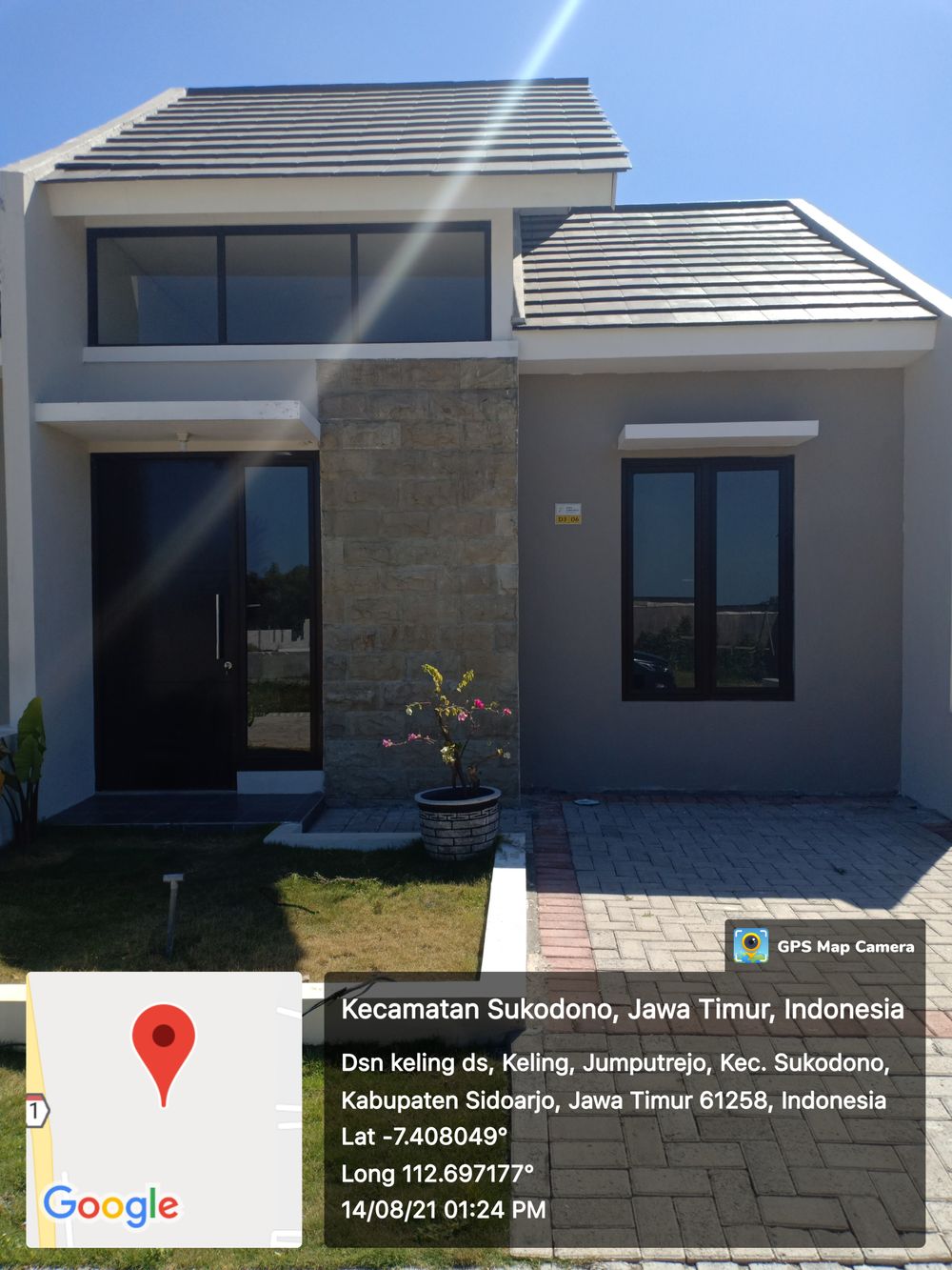 foto contoh rumah perumahan Surya Jumputrejo Regency