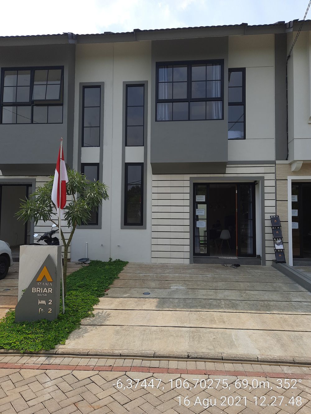 foto contoh rumah perumahan Perumahan Bhumi Amala
