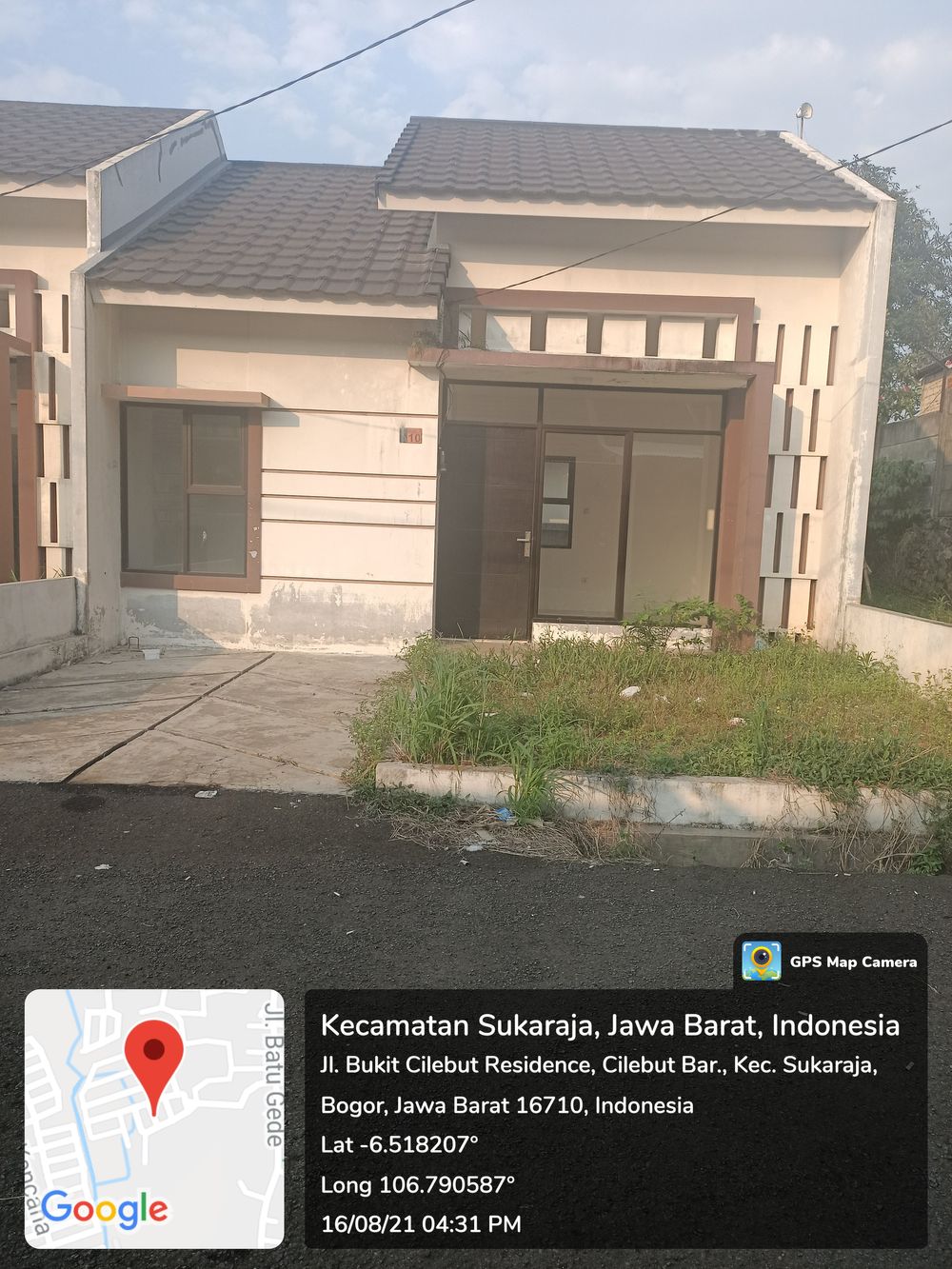 foto contoh rumah perumahan Bukit Cilebut Residence