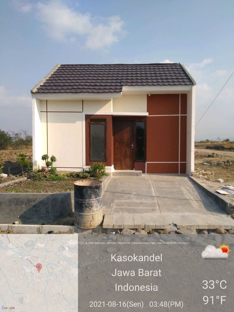 foto contoh rumah perumahan Akasha Residence