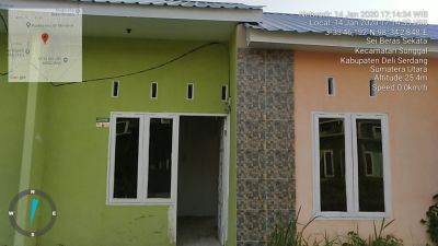 foto contoh rumah perumahan Perumahan Grand Permata Mencirim