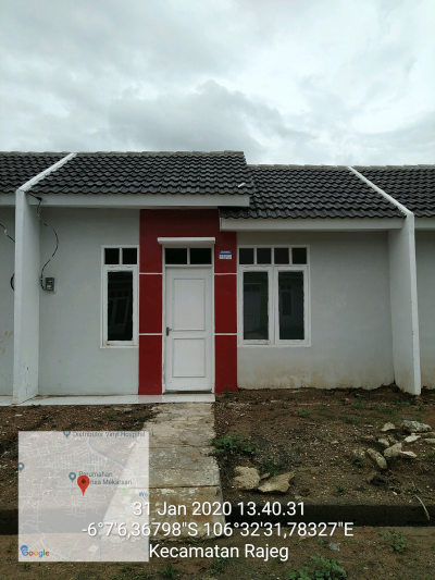 foto contoh rumah perumahan Senopati Estate Sepatan