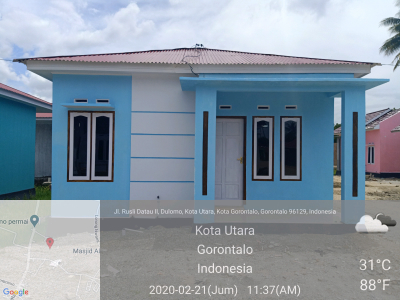 foto contoh rumah perumahan Griya Tunas Mandiri