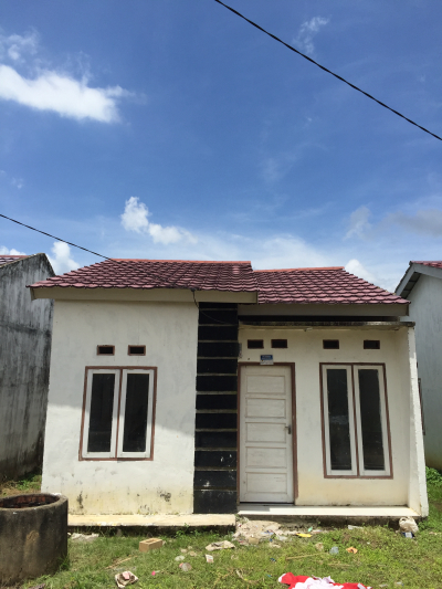 foto contoh rumah perumahan Dewi Fortuna Residence
