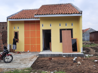 foto contoh rumah perumahan griya syafia II