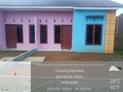foto contoh rumah perumahan Salam Tani Permai