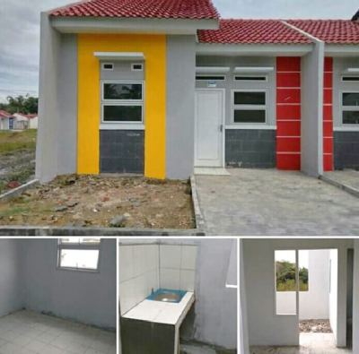foto contoh rumah perumahan Metro Parung Panjang