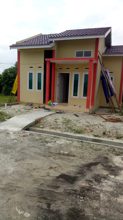 foto contoh rumah perumahan Graha gemilang Lestari 2