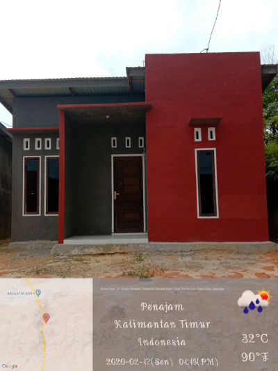 foto contoh rumah perumahan Villa Citra Girimukti