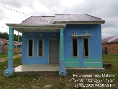 foto contoh rumah perumahan Perumahan Tebo Makmur