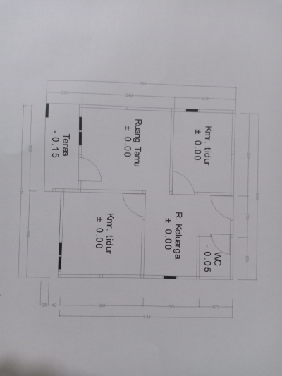 foto denah rumah tipe 36 perumahan GRAHA SEMARANG 6
