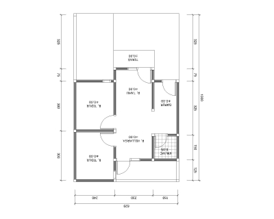 foto denah rumah tipe 36 perumahan CAHAYA RESIDENCE