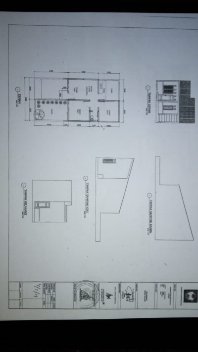 foto denah rumah tipe 36/72 perumahan TAMBORA LAND 3