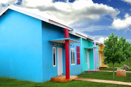 foto denah rumah tipe 36 perumahan PURI MARGA MULYA