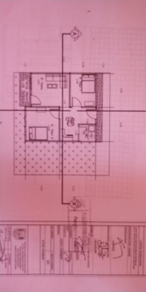 foto denah rumah tipe RSH perumahan Villa bukit indah lanjutan