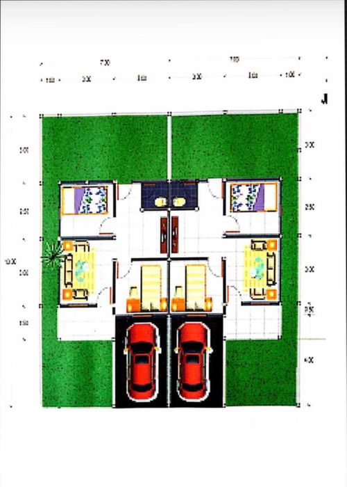 foto denah rumah tipe 36 perumahan Kristal Valley