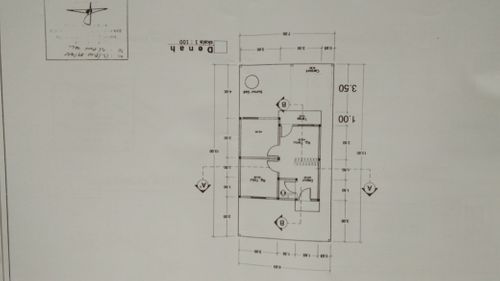foto denah rumah tipe 36 perumahan Gesya Gurindam 1