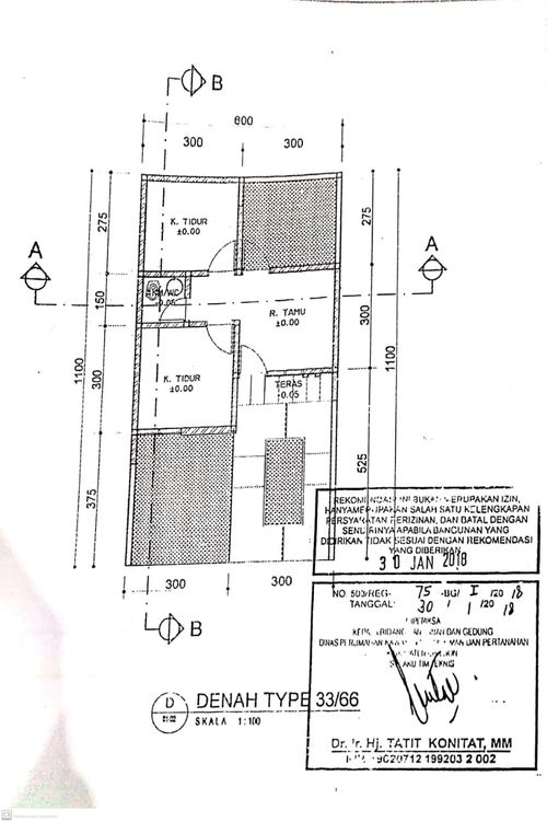 foto denah rumah tipe G perumahan GRAND AQEELA FIRDAUS