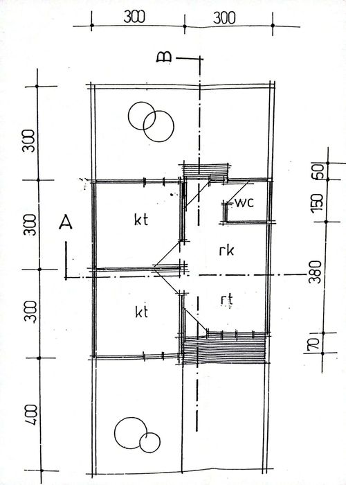 foto denah rumah tipe 36/72 perumahan PALM ASRI PASALAKAN