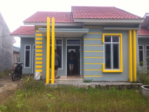 foto denah rumah tipe RSH perumahan Xena Regency