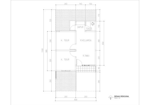 foto denah rumah tipe Tiga Puluh Enam perumahan SUBARANG PERMAI
