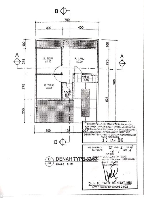 foto denah rumah tipe L perumahan GRAND AQEELA FIRDAUS