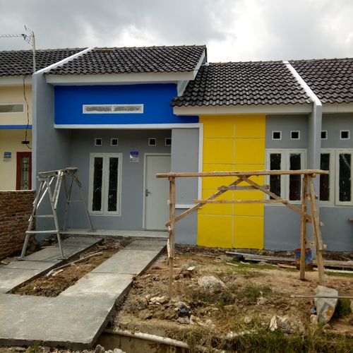 foto denah rumah tipe Celsia perumahan Grand Serang Regency