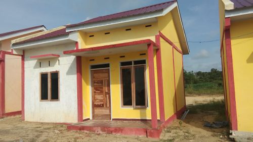 foto denah rumah tipe 45 perumahan GARDENIA BALAI RAJA